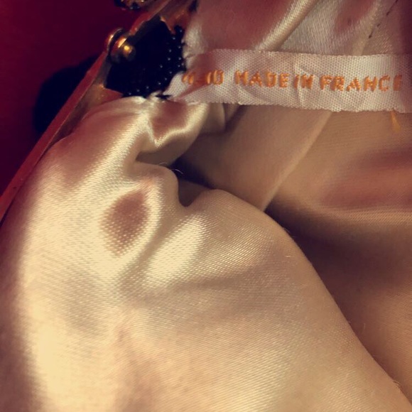 Vintage ,black beaded,French bag - Picture 4 of 5